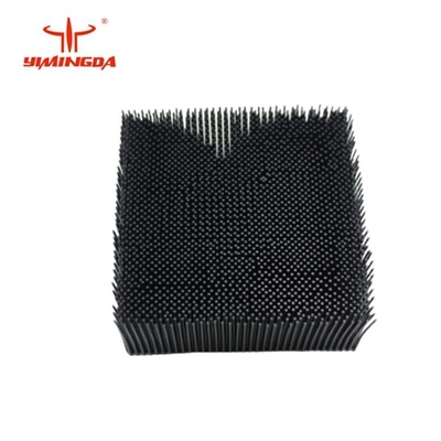 Borsten-bürsten Selbstschneider-Teile 100x100x42mm materielles Polyblau/schwarze Farbe