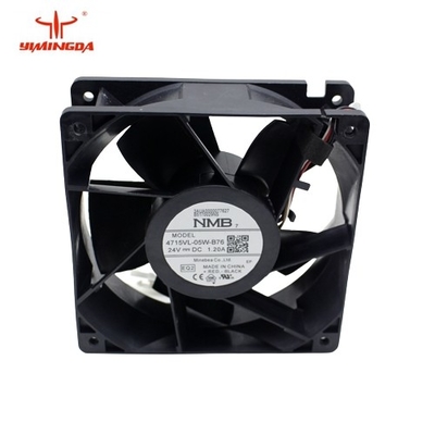 452500123 Selbstschneider-Teile lockern Größe 120x120x38mm NMB 4715VL-05W-B76 für Muster HX auf
