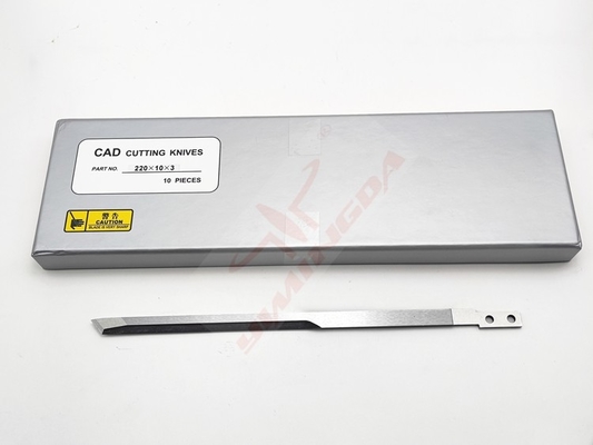 Schneidemesser für Bullmesser, Größe 220,5 x 10 x 3 mm und 220 x 10 x 3 mm