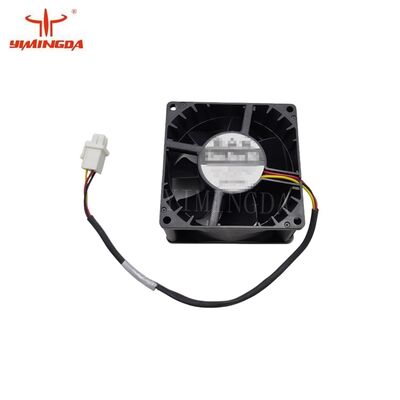 Textilschneidemaschinen-Ersatzteil Nr. 1012453000 / 1011409000 Lüfter, 80x80x38mm, 90CFM, 24VDC